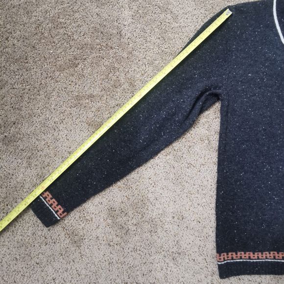 Mens Percival Wool knitwear | Color: Gray Oxford | Size M - Picture 9 of 11